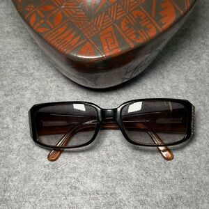 Y2K Versace Studded Sunglasses, Medusa Logo